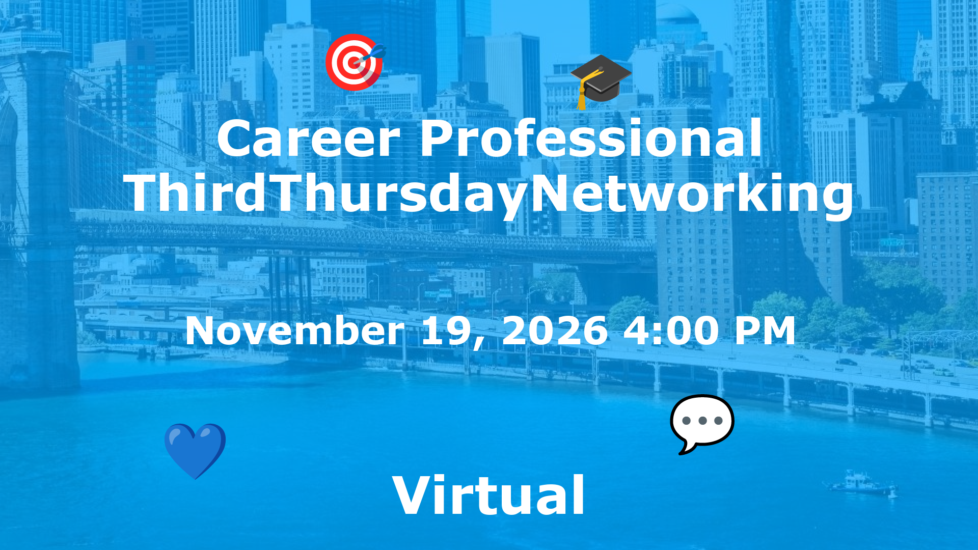 Career Professional ThirdThursdayNetworking  event image